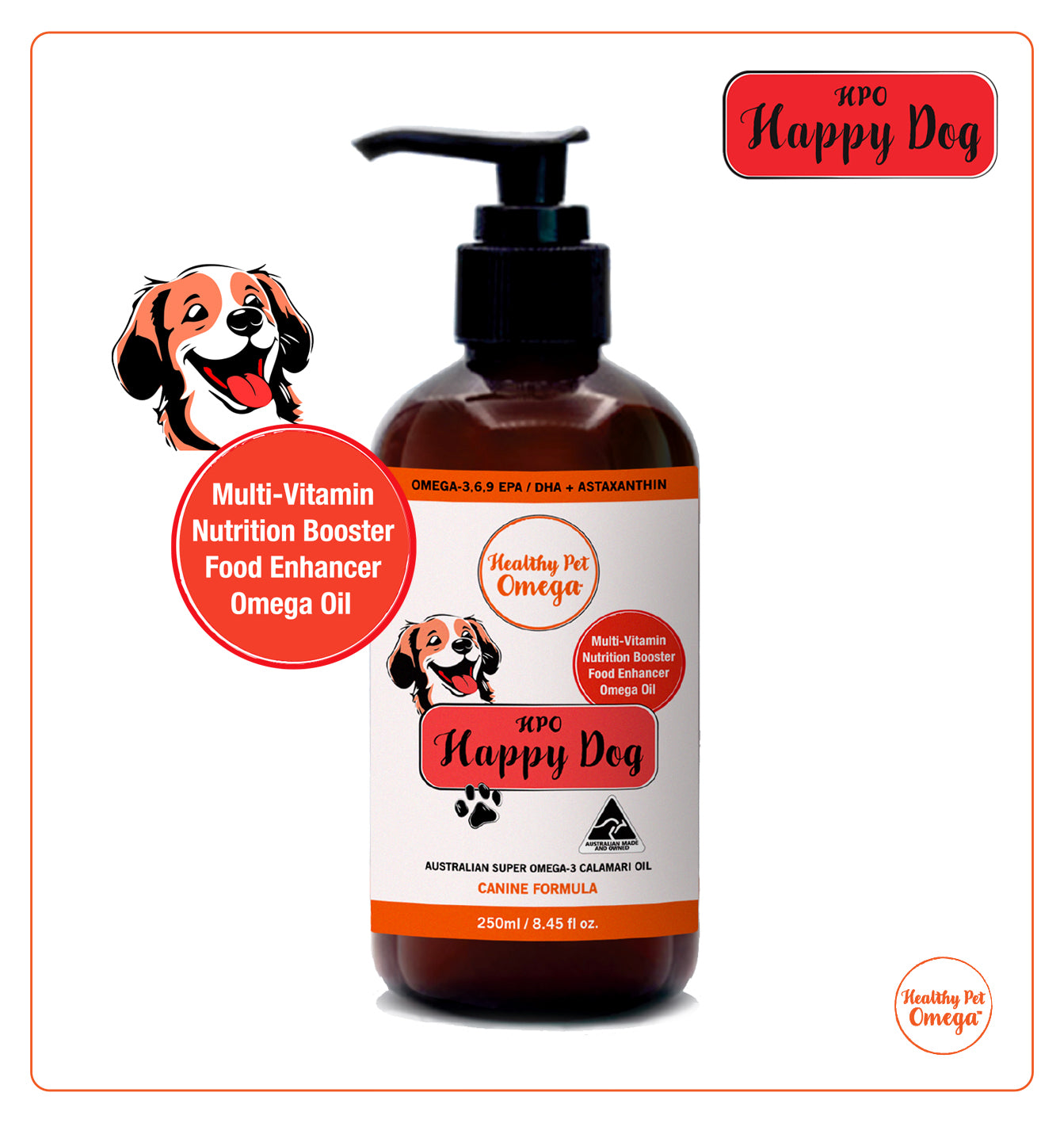 'Happy Dog' by Healthy Pet Omega (250ml)